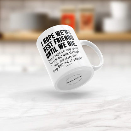 Stuff4 Best Friend Mug Gifts, 11oz Dishwasher Safe Funny Best Friend Birthday Gifts, Friendship Mug