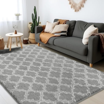 Shag Area Rug 5x7 Feet, Extra Soft High Pile Indoor Carpet for Living Room, Bedroom, Kids Room Decor