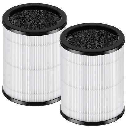 SAKEGDY KJ80 Replacement Filter with 3-IN-1 Filtration System - Compatible with Druiap KJ80 Air Clean Purifier | H13 True HEPA Filter - Part# AF3080 | 2 Pack (Not Compatible with Model-KJ150 Purifier)