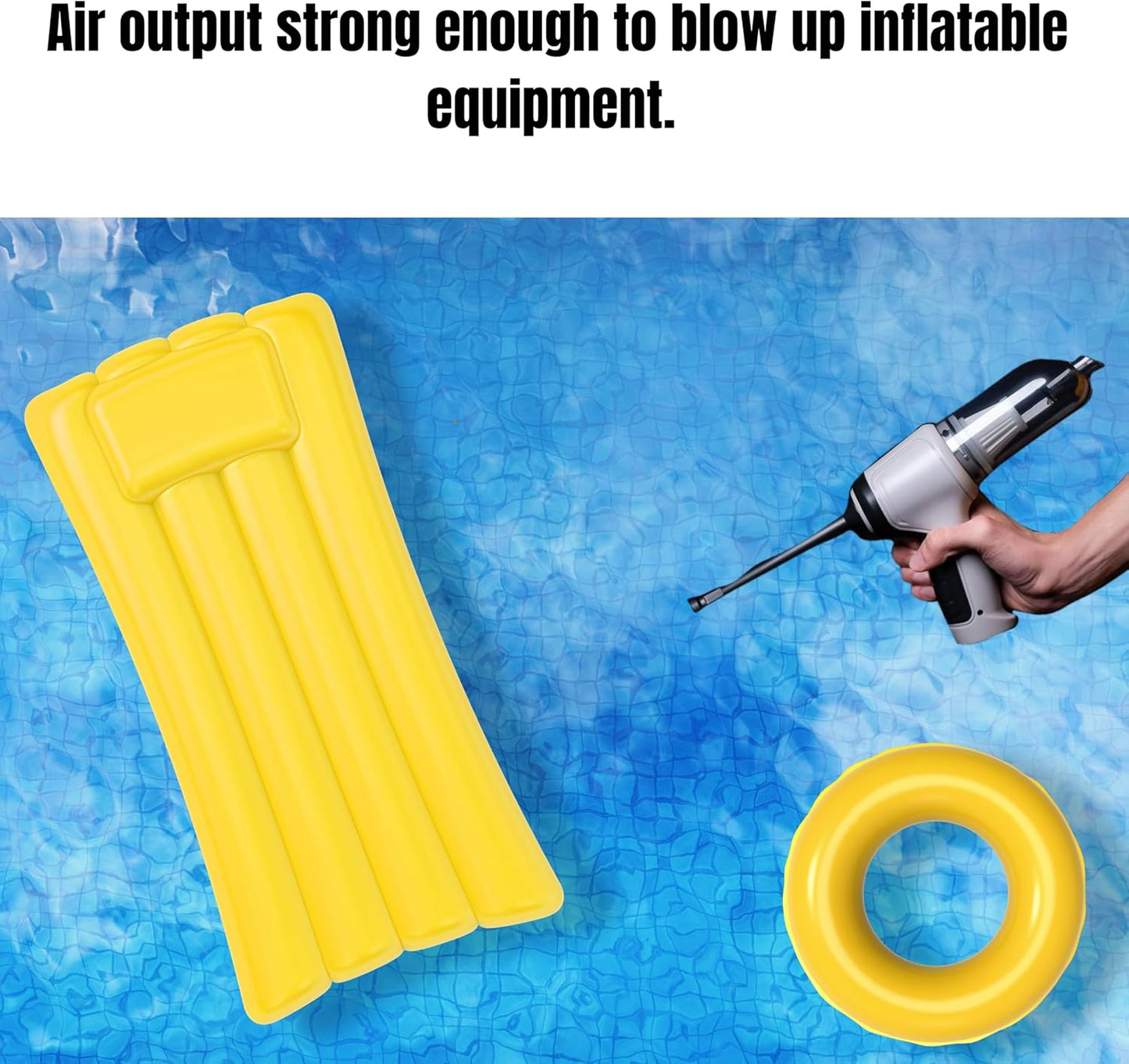 Strong Handheld Mini Portable Car Vacuum Cleaner & Blower, 2 in 1 with HEPA Filter, Lightweight Design