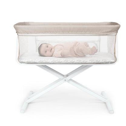 Ingenuity Dream Closer 2-in-1 Co-Sleeping Bassinet, Foldable and Portable, Ages 0-5 Months