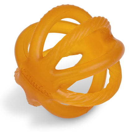 Calmies Teether for Babies Without BPA, 100 Percent Natural Rubber Toy for Infants, Plant Based, No Parabens, No PVC, and No Phthalates, Unscented