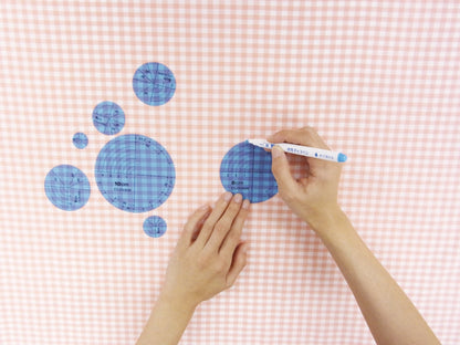 Clover Circular Templates for Drawing Quilting Lines