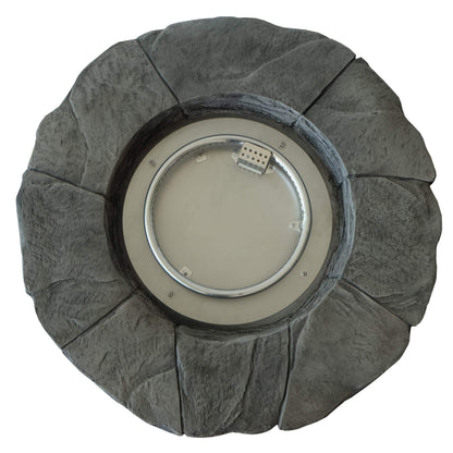 Christopher Knight Home Angeles Outdoor Circular Fire Pit - 40,000 BTU, Grey