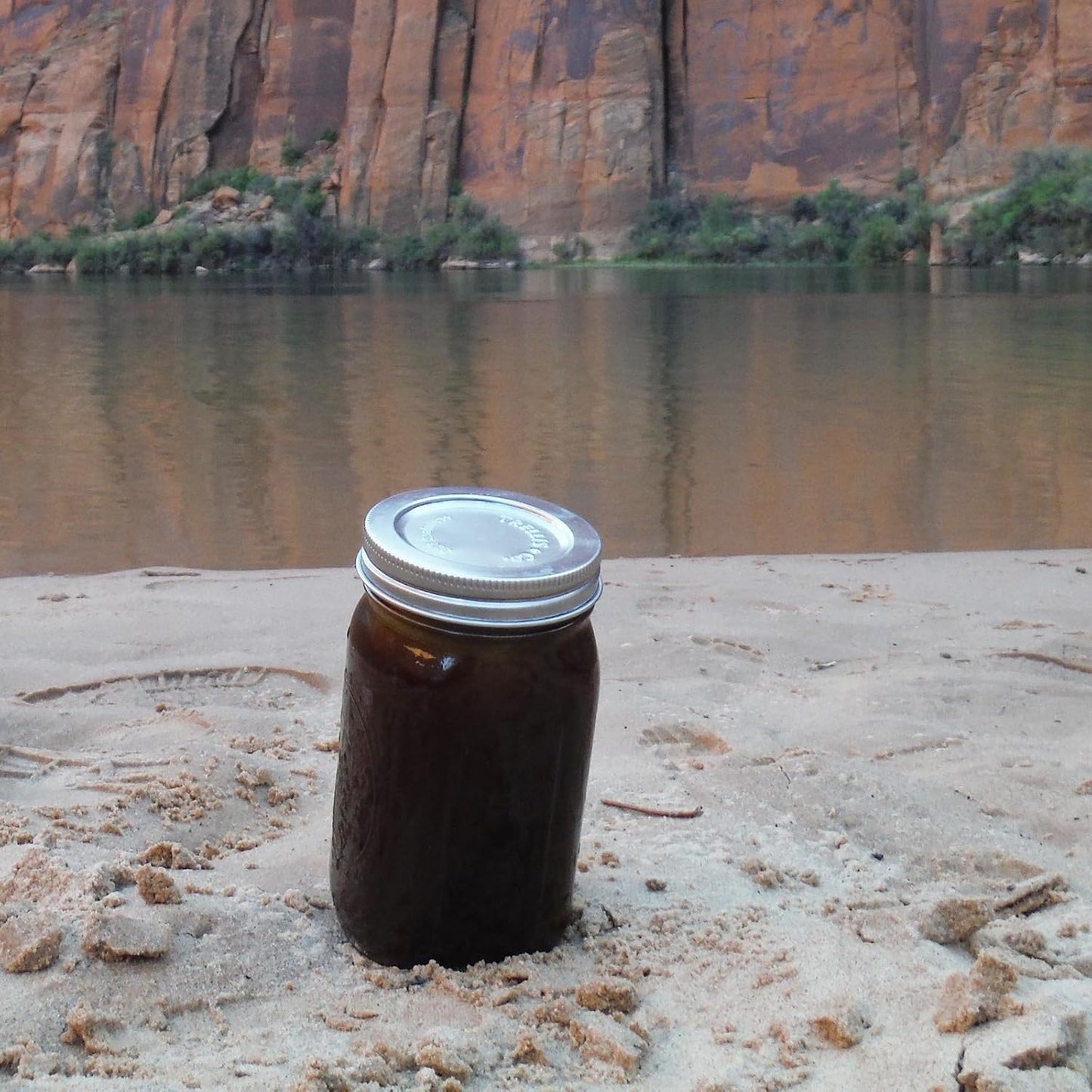Cold Brew Coffee Filter & Lid - Stainless Steel, 80 Micron Woven, Fits Half Gallon Wide Mouth Mason Jars