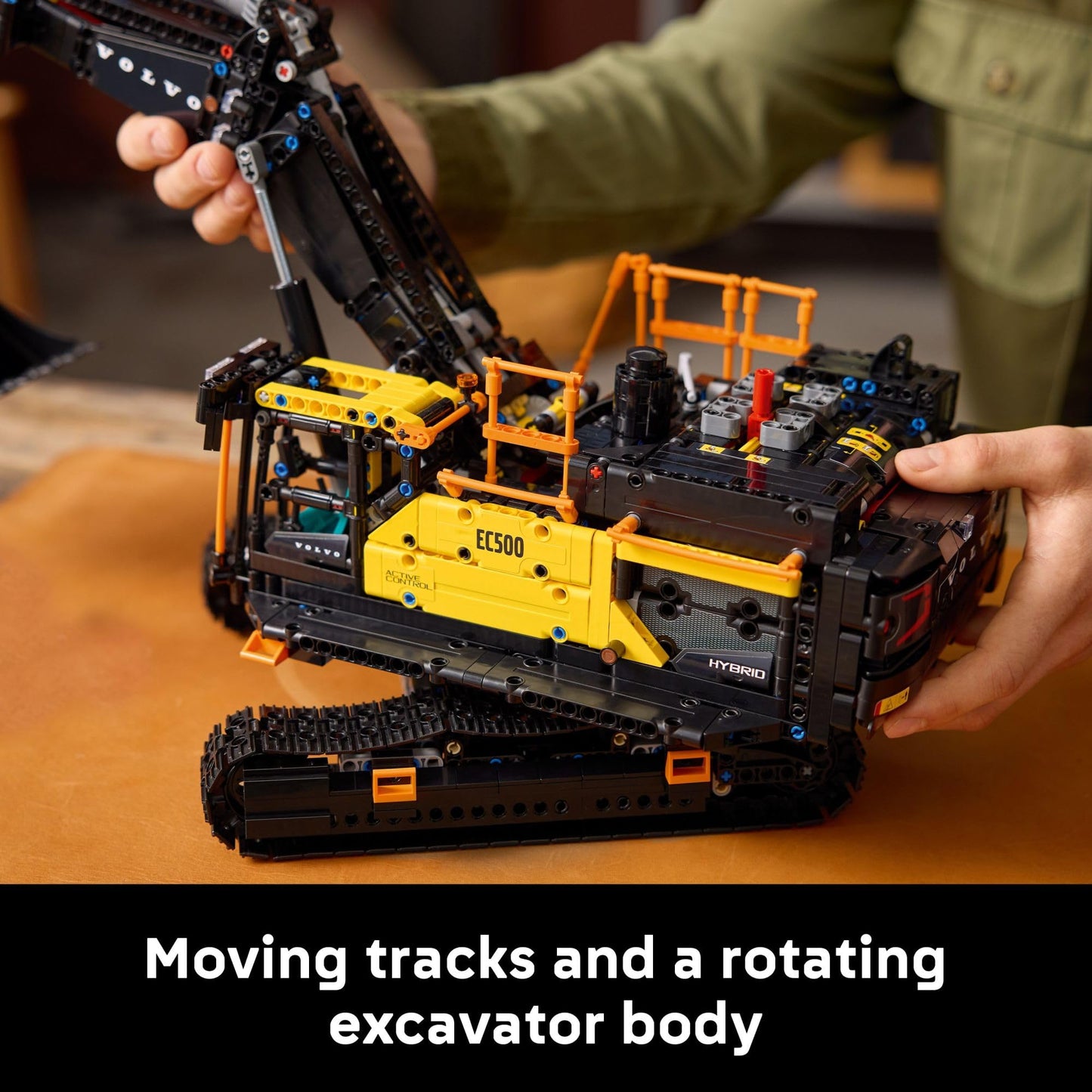 LEGO Technic Volvo EC500 Hybrid Excavator - Building Set for Adults - Collectible Model Kit for Men & Women, Ages 18+ - Gift Idea for Those Who Enjoy 3D Puzzles, DIY Kits, or Engineering - 42215