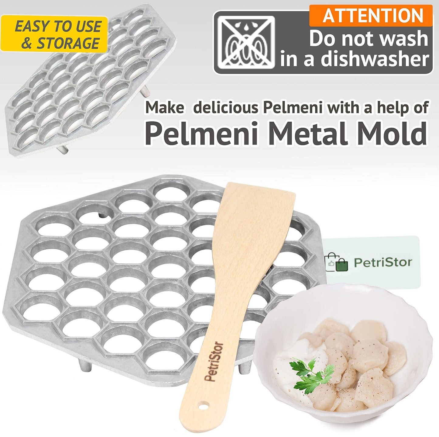 Ravioli Maker Metal Form Meat Pelmeni Dumplins Pasta