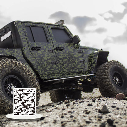 6 Pieces Camo Stencils for Spray Paint, Camouflage Grass Pattern Stencils Templates Reusable Digital Camo Paint Stencil for Boat DIY Crafts (Camo)