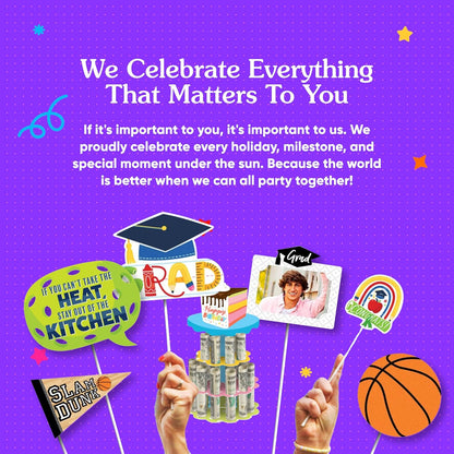 1rst Big Dot of Happiness Nothin' but Net - Basketball Birthday Highchair Decor - I Am One - First Birthday High Chair