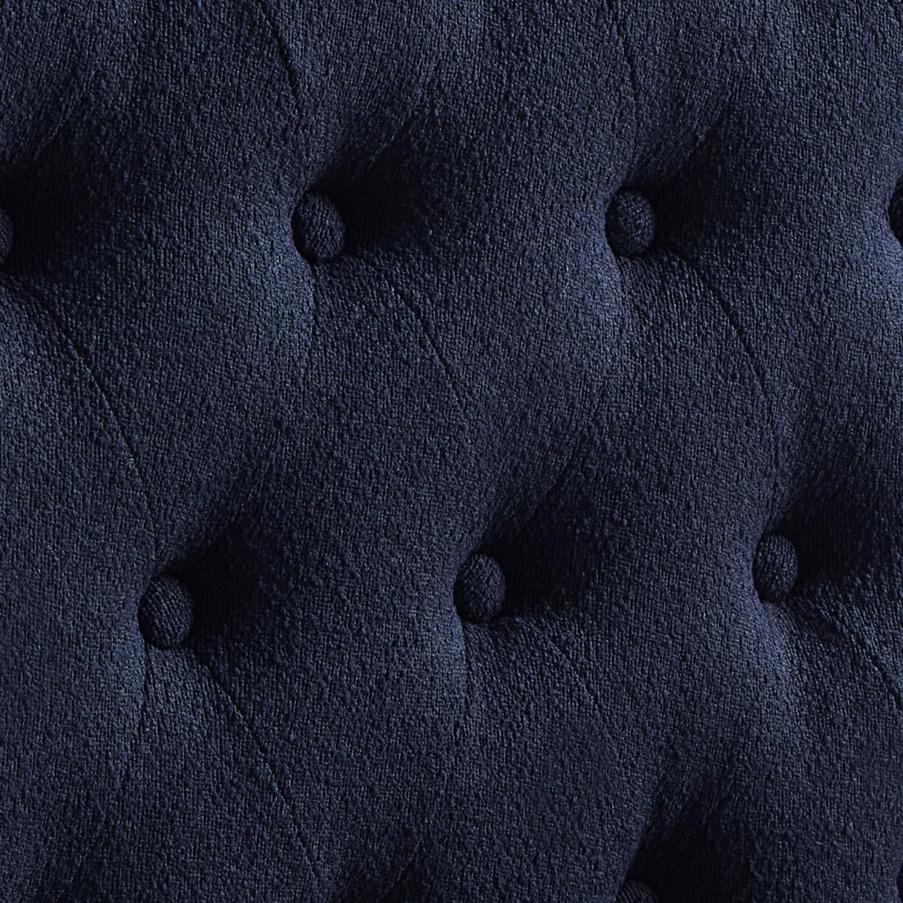 24KF Boucle Upholstered Tufted Button King Headboard and Comfortable Fashional Padded King/California King Size headboard,6025-K-Boucle-Navy Blue