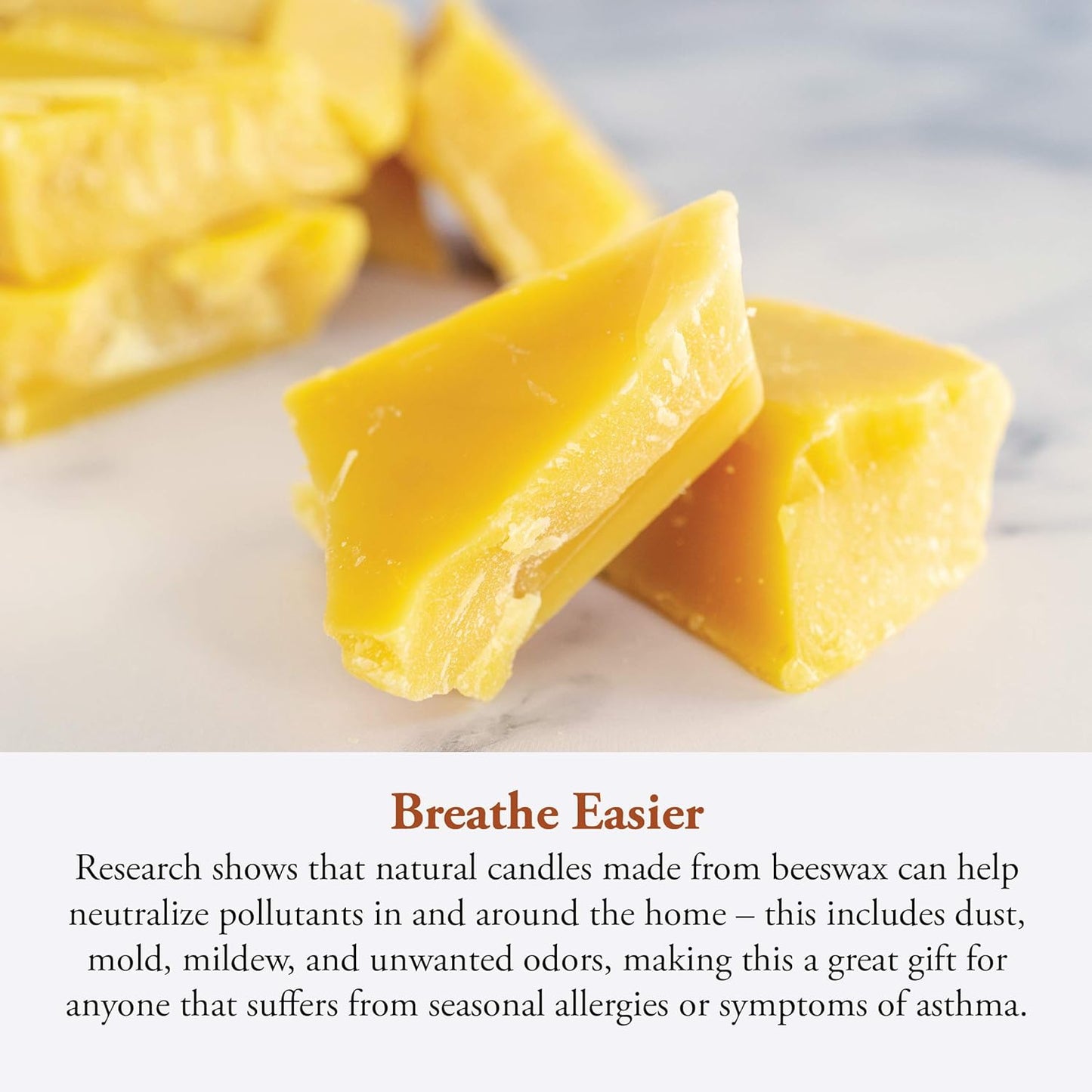 Candle by the Hour 80-Hour Citronella Candle Refill, Eco-friendly Beeswax, Yellow