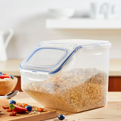Lock & Lock Storage Bins Food Storage Container with Flip-top lids (Large)