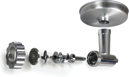Chef'sChoice Food Grinder Attachment, One Size, Cast Metal