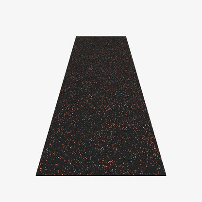 IncStores 1/4" Tough Rubber Roll (4' x 10') - Excellent Gym Floor mats for Medium/Large Equipment and Light/Moderate Free Weights (5 Mats - 4'x10' Brick Red)