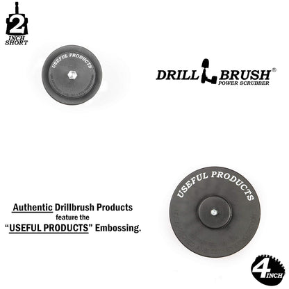 Drill Brush Outdoor Cleaning Attachment - Headstone Cleaning and Restoration - Concrete Stain Remover - Outdoor Garden