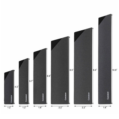 Cangshan 6-Piece Knife Edge Guard Set, 503633, Black