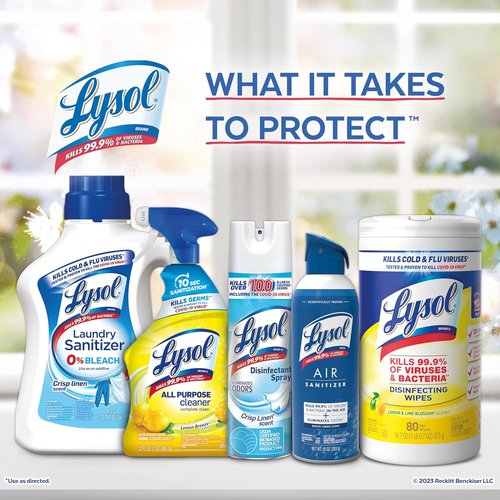 Lysol Multi-Purpose Cleaner Spray - Hydrogen Peroxide Formula, Citrus Scent, 32 Fl Oz