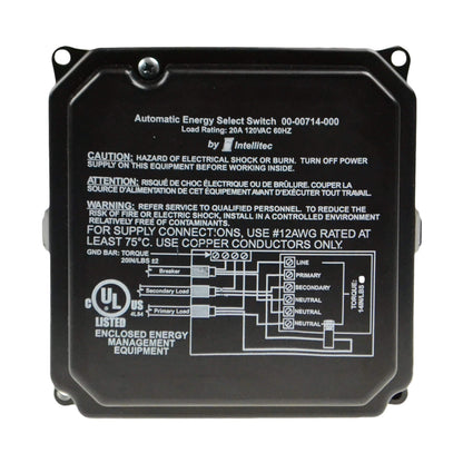 Intellitec 00-00714-000 Auto Energy Selector Module