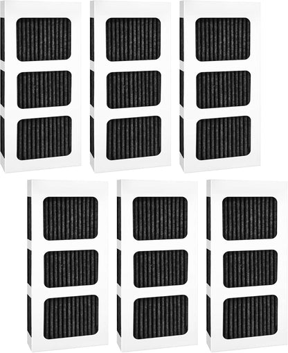 Paultra2 Refrigerator Air Filter Replacement, Compatible with Frigidaire Pureair Ultra 2, 6 Pack