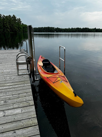 Golden Boat Lifts Kayak Launch, 3-7 Step Aluminum Dock System (3-Step Standard)
