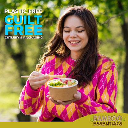 Travel Utensils with Case Set Fork, Knife, Spoon, Chopsticks, Straw, Straw-cleaning brush, Travel Pouch and Carabiner, Excellent For Everyday Use! ((2 Sets) Midnight Black/Sunrise Yellow)