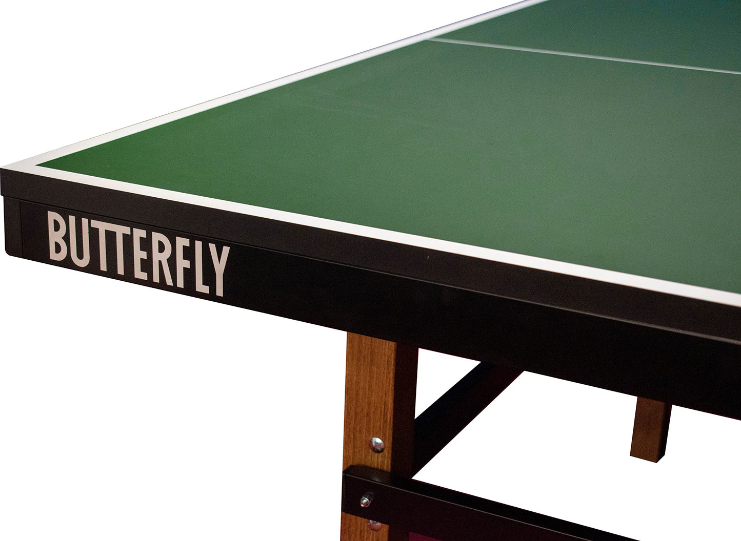 Butterfly Nippon 22 Ping Pong Table | Indoor Rollaway Table Tennis Table | Built Like A Tank | for Clubs, Home Game Rooms, Institutions | Professional Ping Pong Net Included | Playback Option
