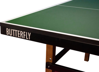 Butterfly Nippon 22 Ping Pong Table | Indoor Rollaway Table Tennis Table | Built Like A Tank | for Clubs, Home Game Rooms, Institutions | Professional Ping Pong Net Included | Playback Option