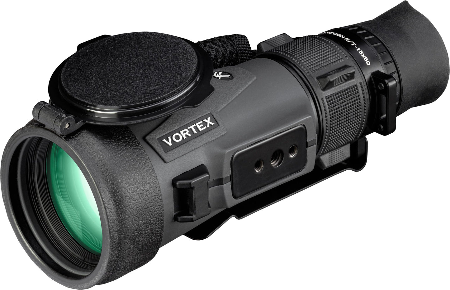 Vortex Optics Recon R/T 15x50 Monocular - XD Optical System, MRAD Reticle, Utility Clip, Tripod Adaptable, Rubber Armor, Non-Slip Grip, Fogproof, Waterproof - Unlimited, Unconditional Warranty