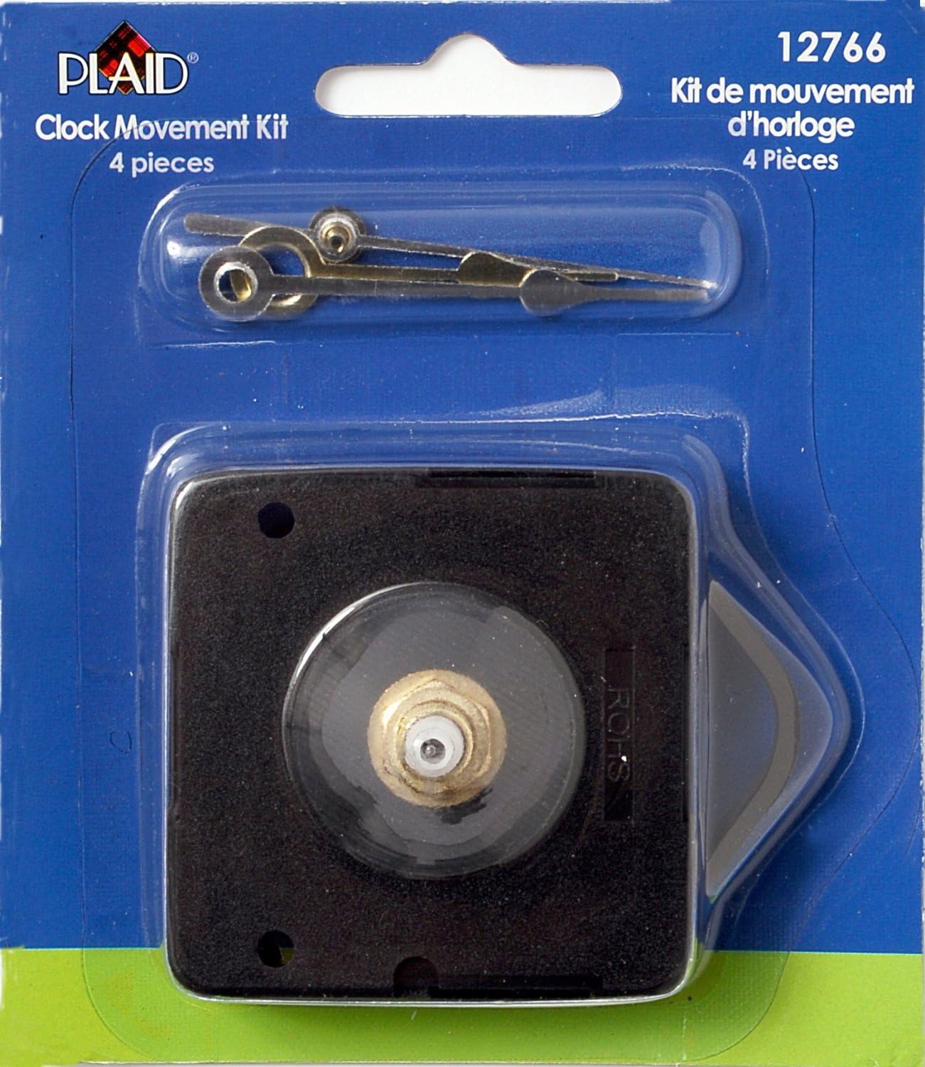 Plaid Clock Movement Kit, 12766 (4-Piece)