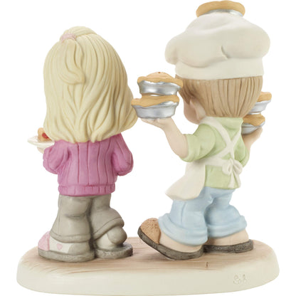 Precious Moments 201032 I Only Have Pies for You Bisque Porcelain Figurine
