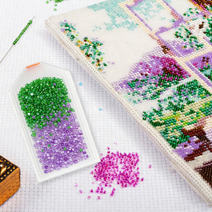 12 Pcs Plastic Bead Sorting Trays Large Diamond Painting Trays White Bead Sorting Dotting Plate Boards for DIY Art Painting Craft - 16 * 9cm/6.3 * 3.54inch