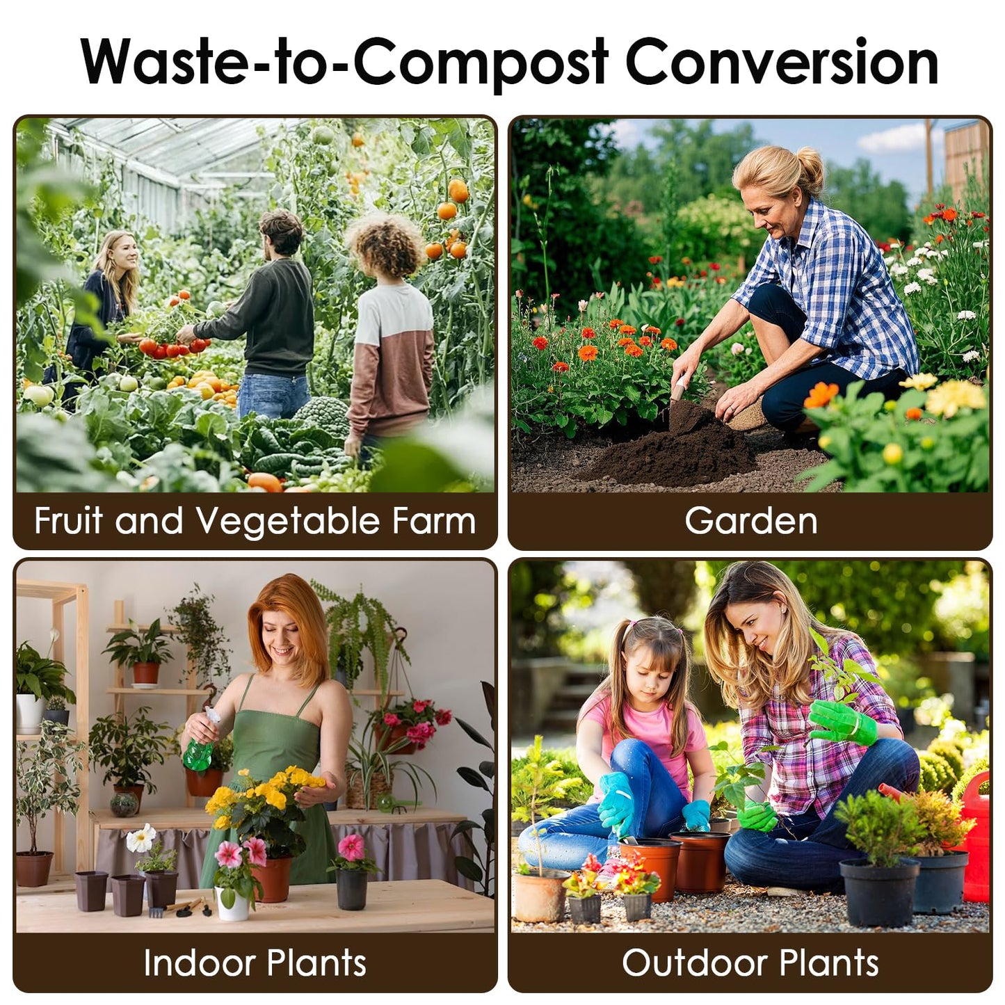 Electric Composter for Kitchen, 3L Food Recycler Composter with Auto-Cleaning/Odor-Free/LED Display/Low Noise, Smart Countertop Compost Bin 4-6H Turn Food Waste into Fertilizer for Home Indoor Use