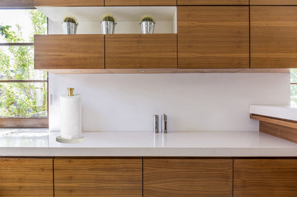 Paper Towel Holder Countertop, Standing Paper Towel Roll Holder for Kitchen Bathroom, with Weighted Marble Base for One-Handed Operation (Gold), Gold Paper Towel Holder, Marble