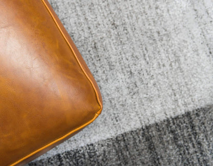 Unique Loom Del Mar Collection Area Rug - Sarah (10' x 13' Rectangle, Light Gray/ Gray)