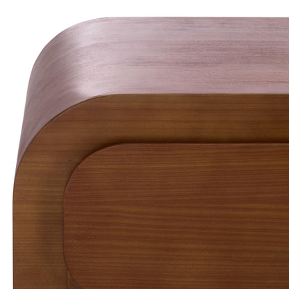 SAFAVIEH Couture Collection - Herald Brown Wood Sideboard, Modern 3-Shelf Storage Cabinet, Fully Assembled (SFV5547A)