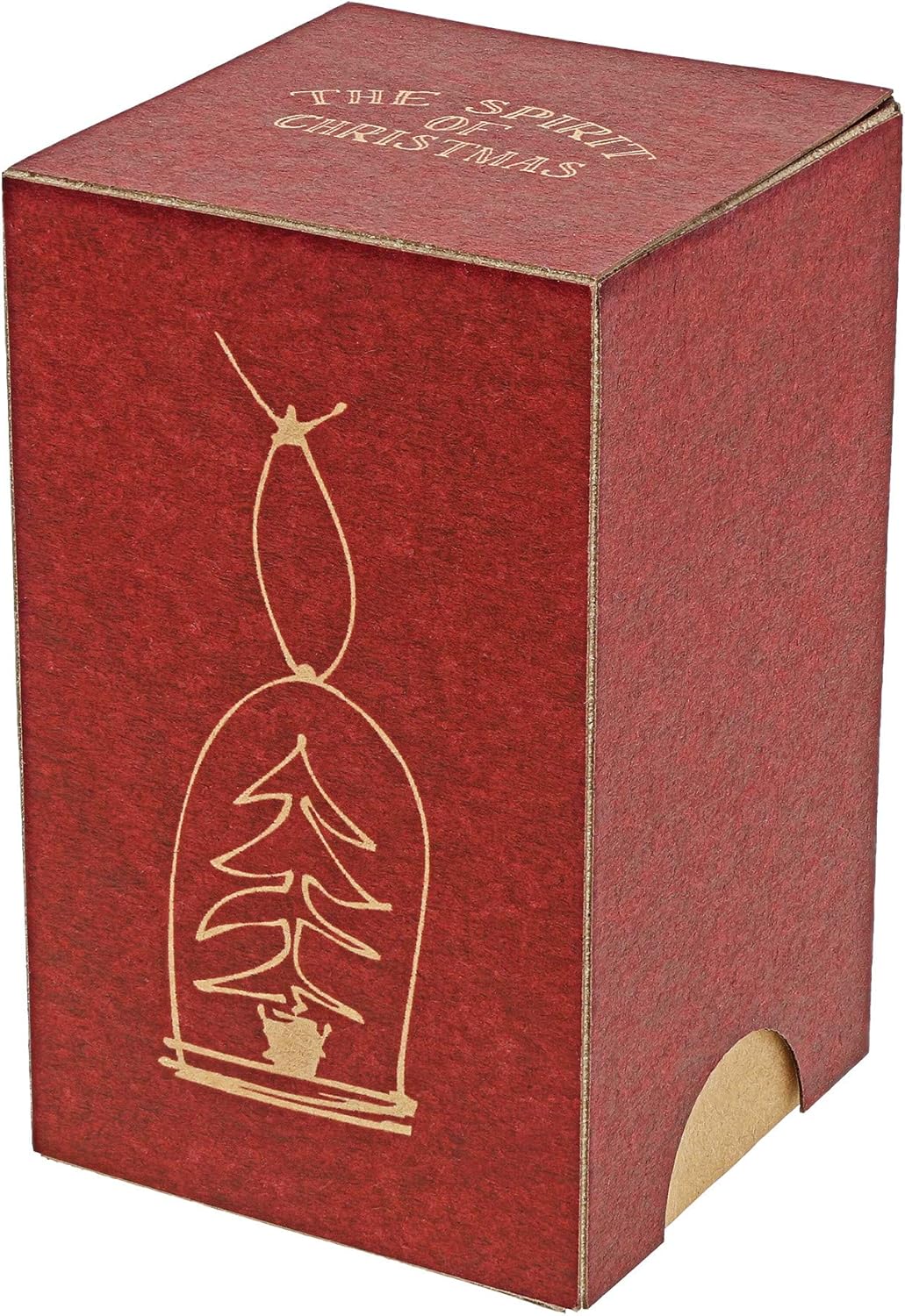 Department 56 Kloche The Spirit of Christmas - Dear Santa Dome Glass Hanging Ornament, 2.5 Inch, Multicolor