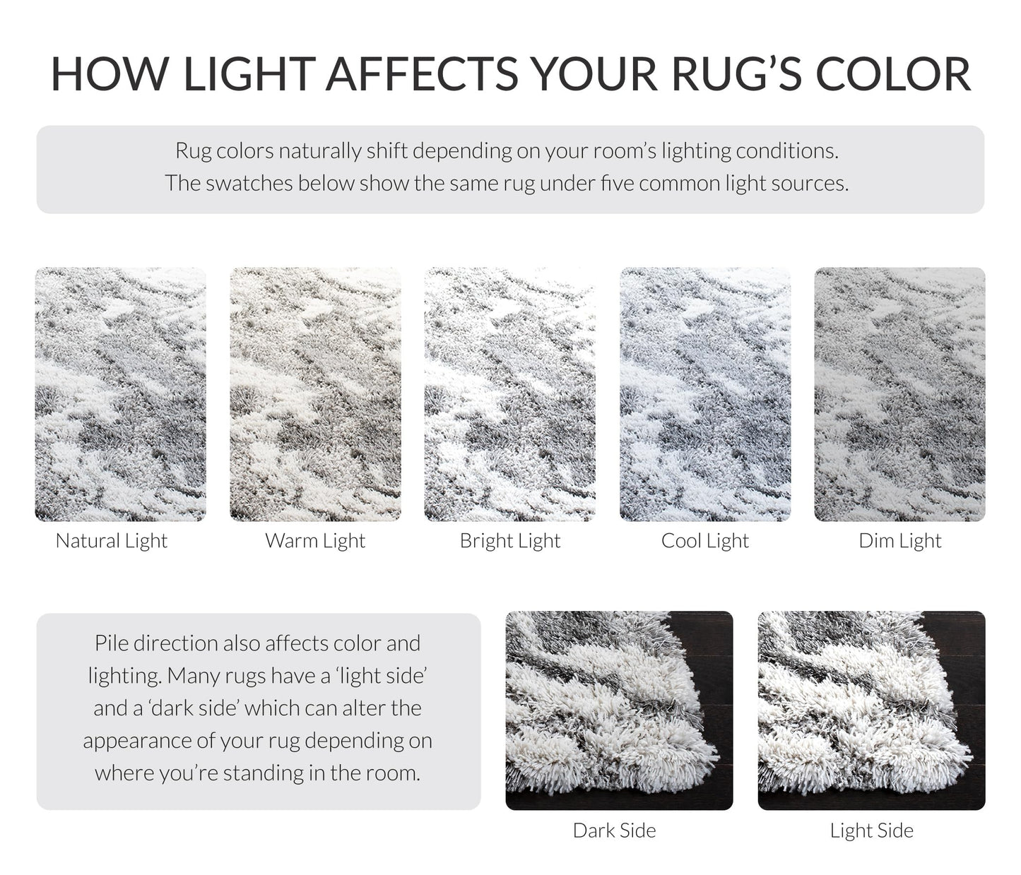 SAFAVIEH Horizon Shag Collection Area Rug - 10' x 14', Grey & Ivory, Modern Abstract Design, Non-Shedding & Easy Care, 2-inch Thick Ideal for High Traffic Areas in Living Room, Bedroom (HZN890F)