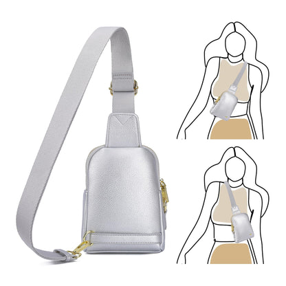 INICAT Anti Theft Crossbody Bags for Women Travel Small Sling Bags Cross Body Bag Purses for Woman