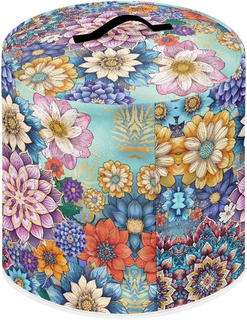Insulated Pressure Cooker Appliance Cover: 8 Qt Dust Cover with Pocket for Spoon, Air Fryer, and Rice Cooker