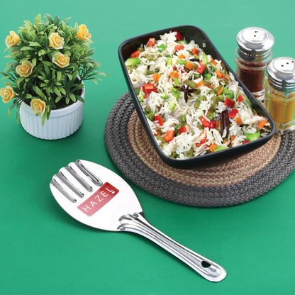 HAZEL Stainless Steel Rice Panja Paddle Scooper Spatula Server Kitchen Utensils