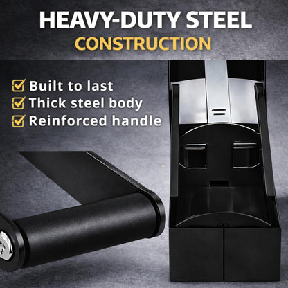 Wall Mounted Black Can Crusher - Heavy Duty Can Crushers for Recycling Compactor for Seltzer Soda Beer Cans Plastic Bottle Crusher Smasher Can Aluminum Can Crusher for Recycling Can