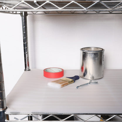 Con-Tact Brand Duraliner Shelf Liner, Non-Adhesive and Multi-Use Drawer Liner, Made of Vinyl, Waterproof Liner, 12" x 25', Diamond Clear