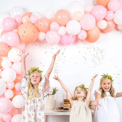 Balloon Garland Kit - Pink, White, Blush Balloons for Parties, Valentine's Day/Galentine's Party, Light Pink Balloon