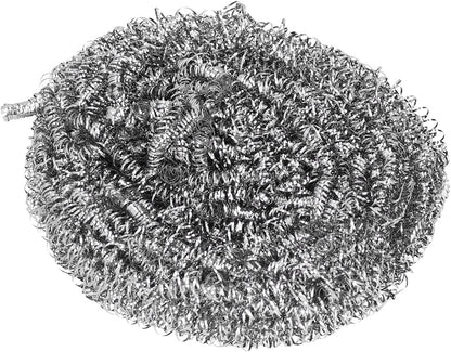 Stainless Steel Scourers, Wire Spiral Design Kettle Descalers, Limescale Ball for Kitchen Restaurants Camping