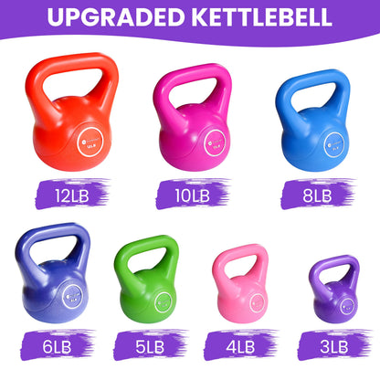 Gymenist Exercise Kettlebell Fitness Workout Body Equipment Choose Your Weight Size