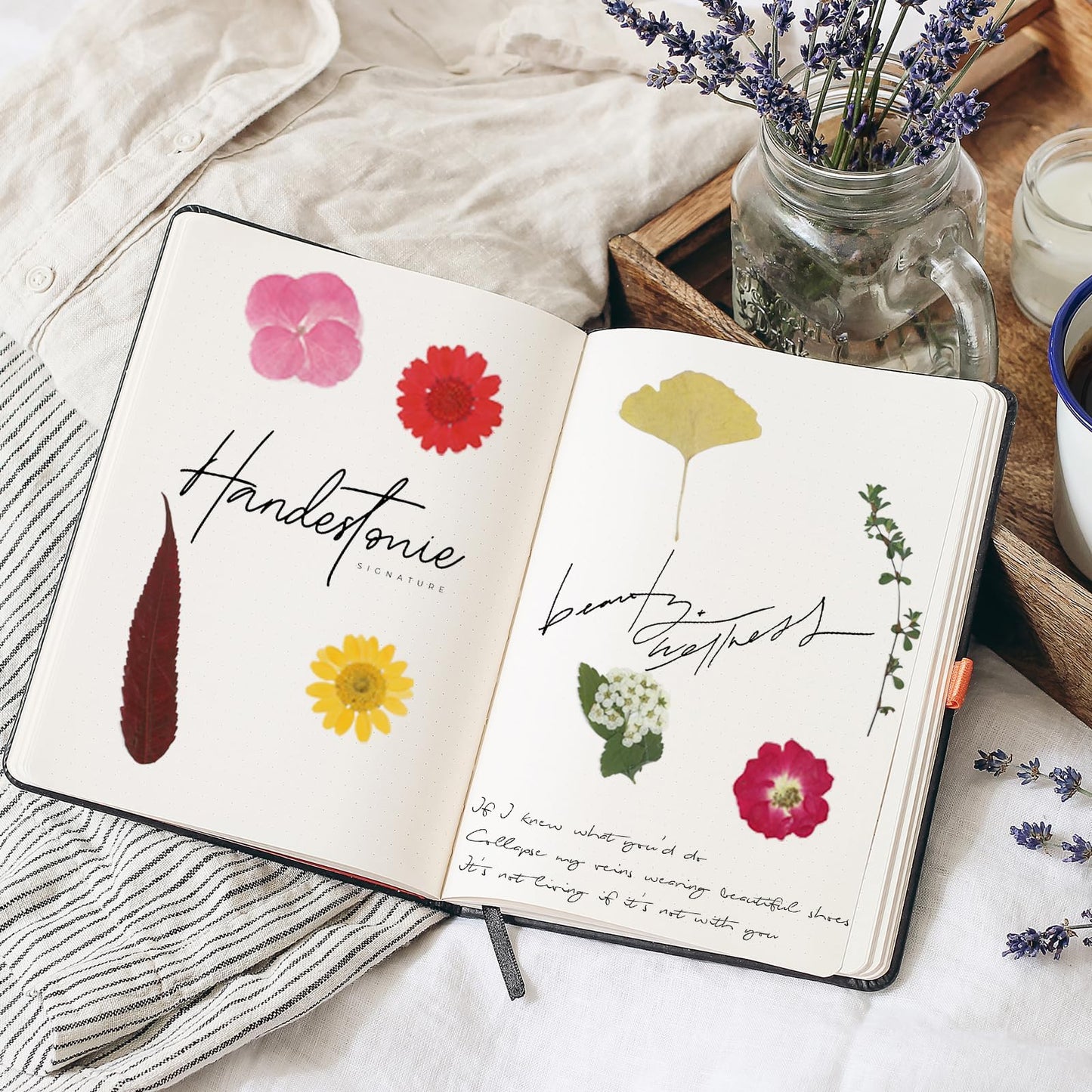 210 Pcs Dried Pressed Flowers for Resin, Dried Pressed Flowers for Crafts, Bulk Natural Dried Flowers Kit with DlY Butterfly Stickers&Tweezers for Resin Molds, Candles, Soap,Jewelry Making, Art Crafts
