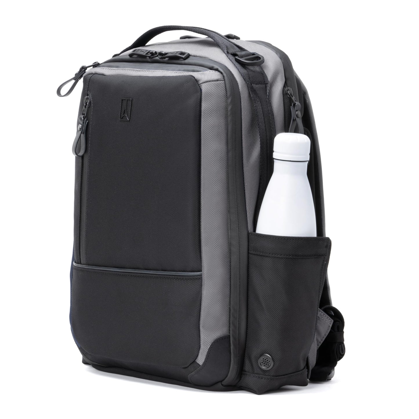 Travelpro Altitude Slim Expandable Travel Laptop Backpack 20-24L, 16 Inch Laptop, Water Resistant, Work, Business, Men and Women, Falcon Grey