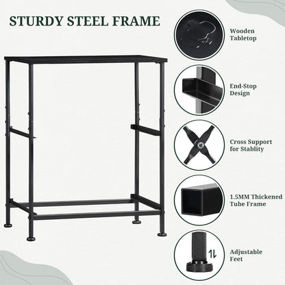 2 Closet, 11.8" 18" 20", Nightstand Upgraded, Small Drawer Dresser End Table Bedside Furniture, Wooden Top Fabric Bins