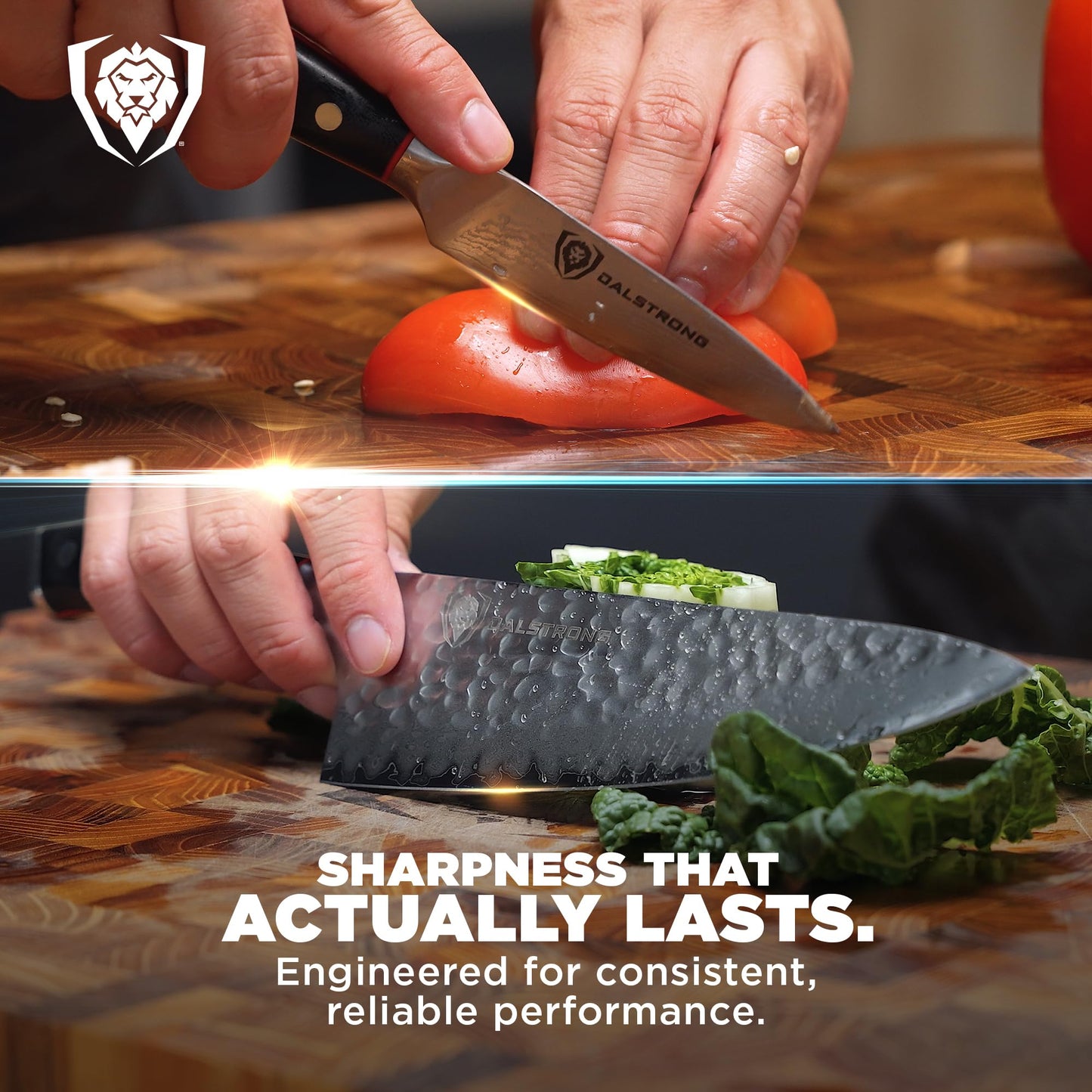 Dalstrong 2-Piece Japanese Knife Set — 8" Chef (Gyuto) + 3.5" Paring — 66-Layer Damascus AUS-10V Steel (8–12° Edge), G-10 Handles — Shogun ELITE For Sushi, Precision Prep & Serious Home Cooks