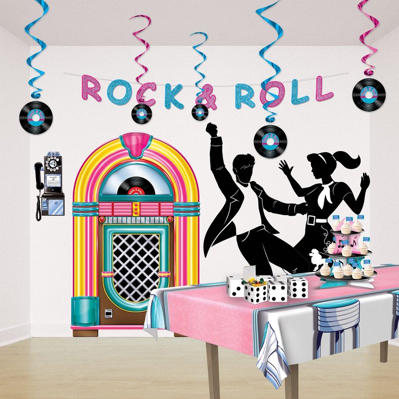 Beistle , 2 Piece Jukebox Cutouts, 3'